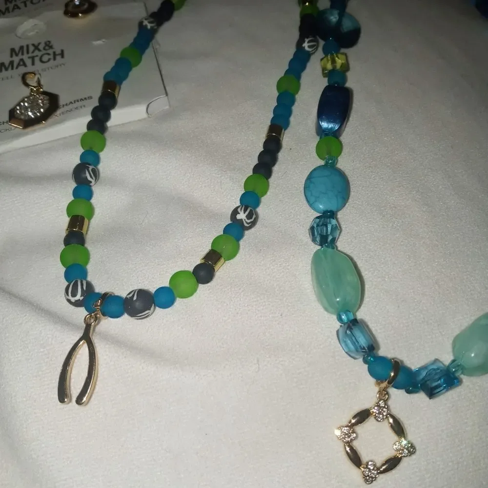 COPY - Handmade his&hers with 1 charm each